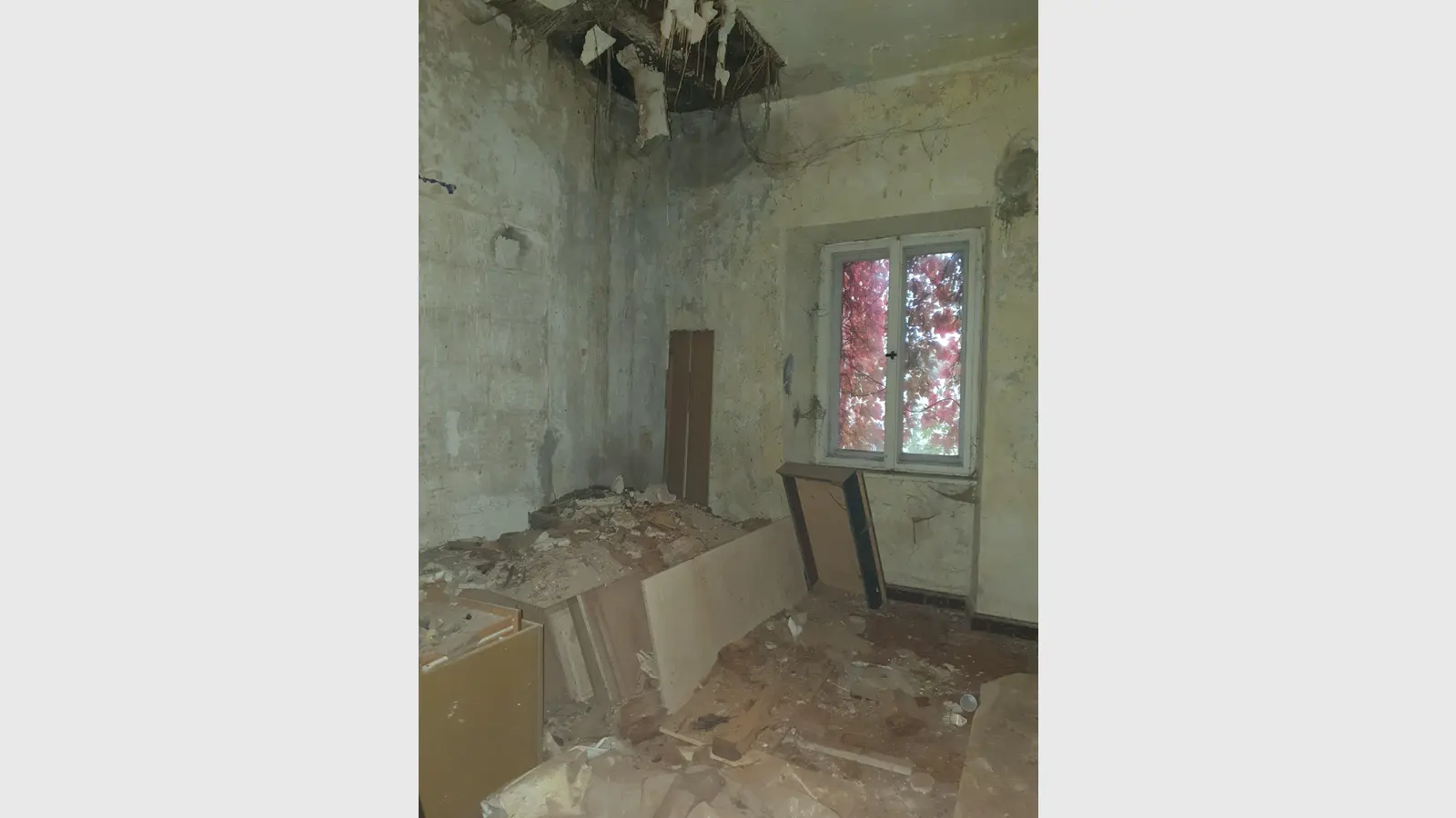 So sahen unter anderem die Zimmer vor der Sanierung aus. (Foto: Hubert Beyer)