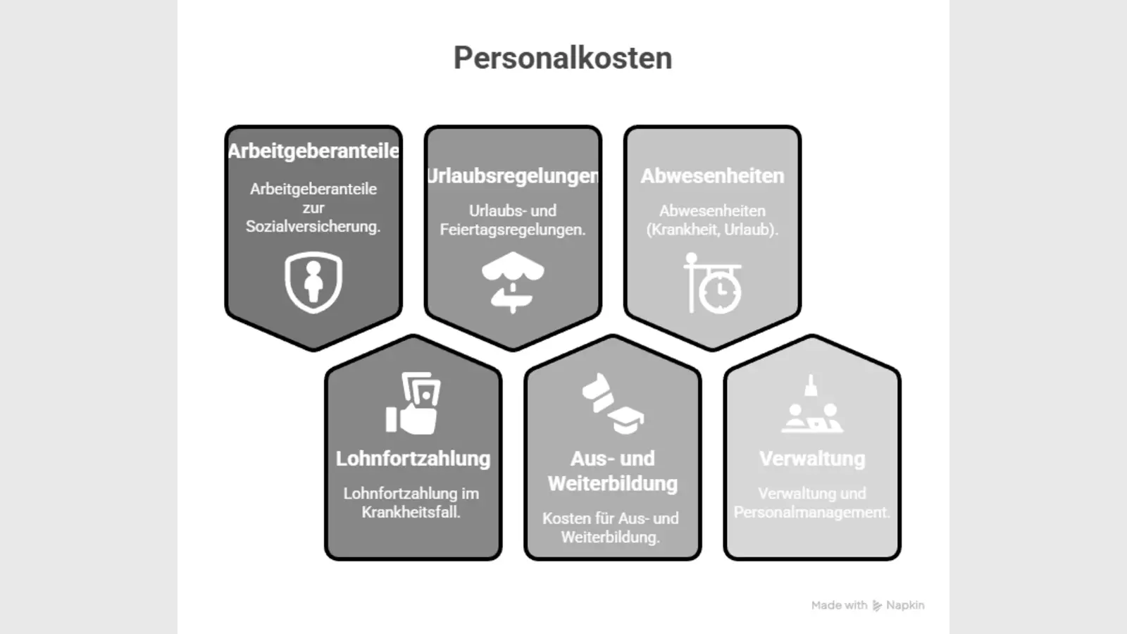 Personalkosten setzen sich aus vielen einzelnen Bestandteilen zusammen. (Foto: Servicethemen)
