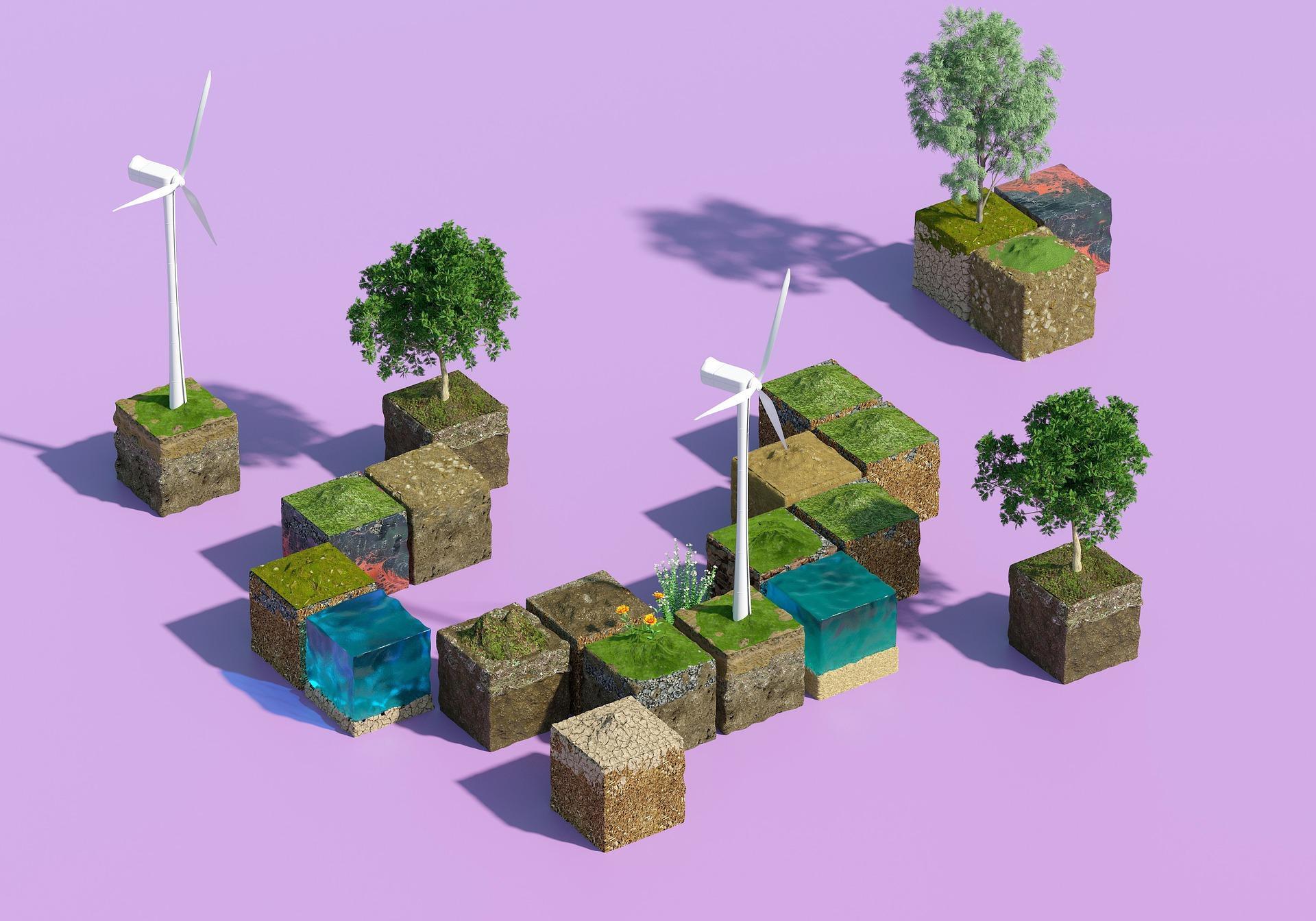 Nachhaltigkeit: Viele kleine Bausteine sind gefragt. (Symbolbild: Pixabay)