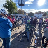 Teilnehmer einer Radtour im Jahr 2021. Foto: Stadtverwaltung Taucha (Foto: taucha-kompakt.de)