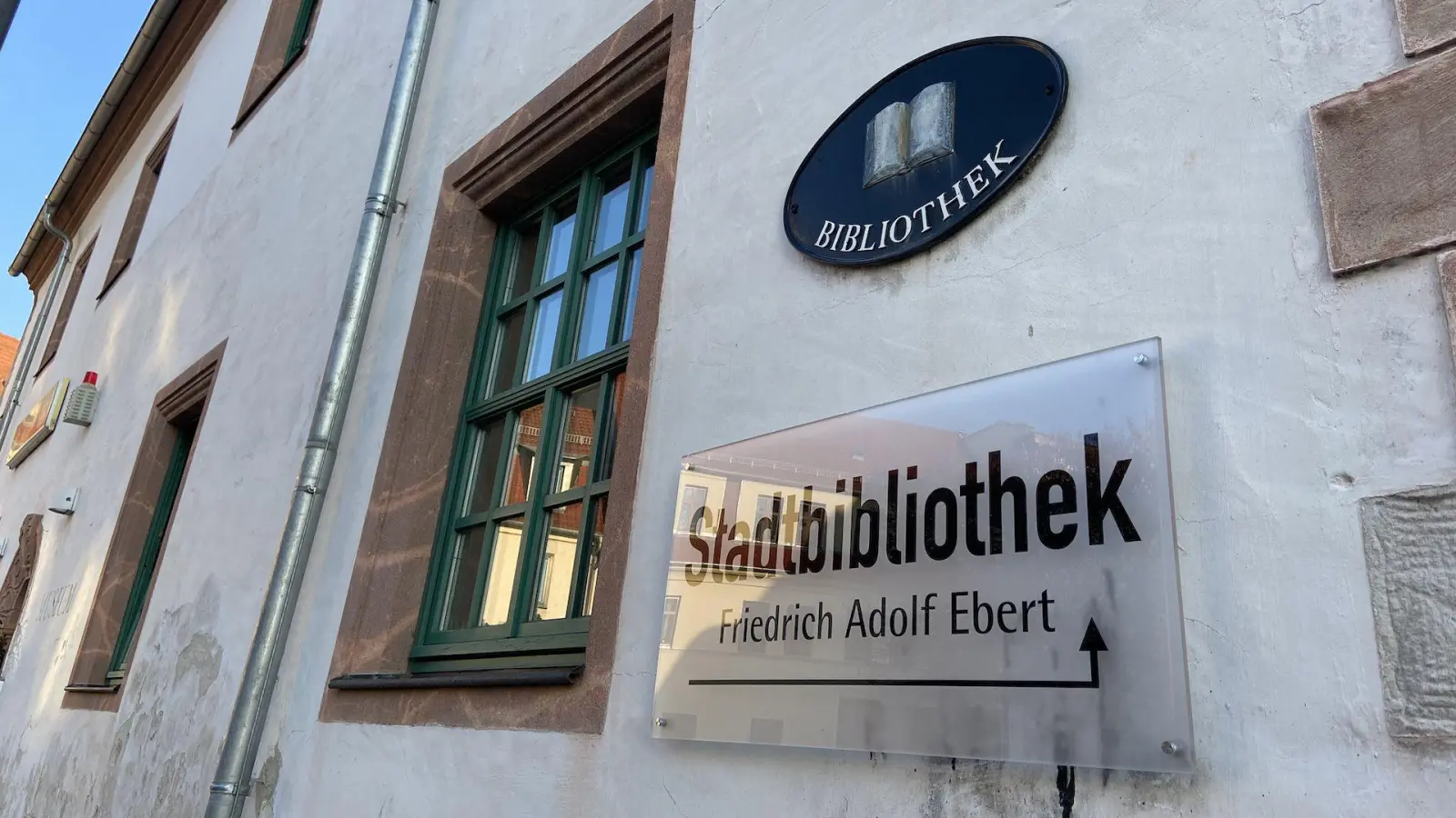 Tauchaer Stadtbibliothek geschlossen (Foto: taucha-kompakt.de)