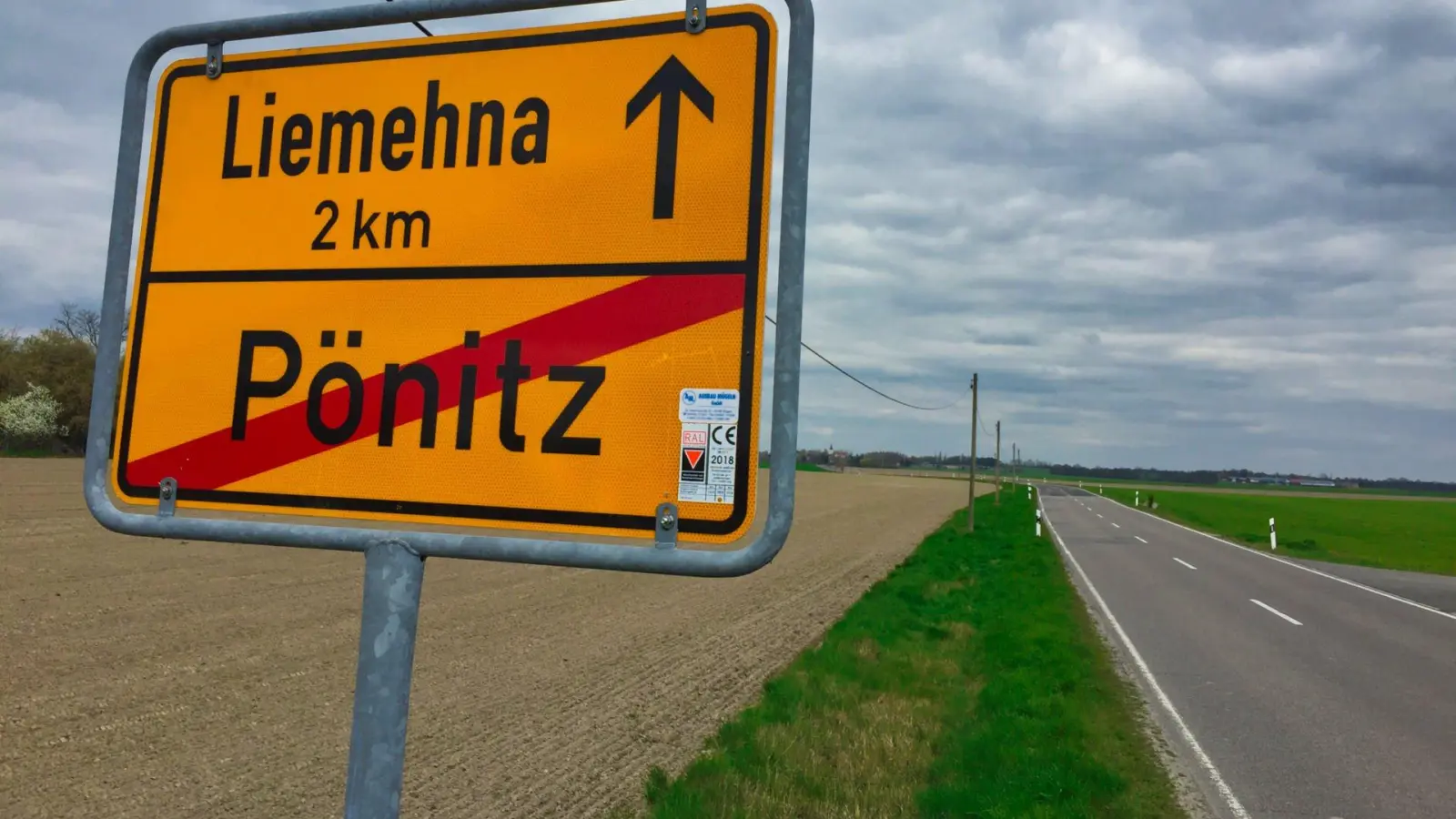 Kreisstraße zwischen Pönitz und Liemehna nach Ostern dicht (Foto: taucha-kompakt.de)
