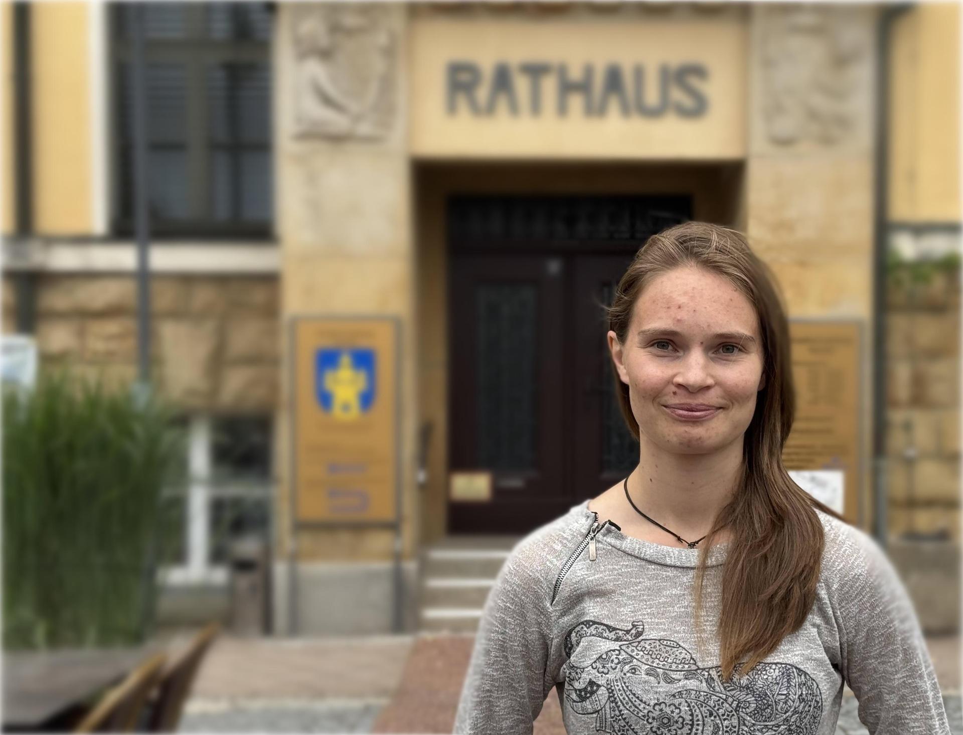 Annelie Hampel ist bereit für den Stadtrat. (Foto: Daniel Große)