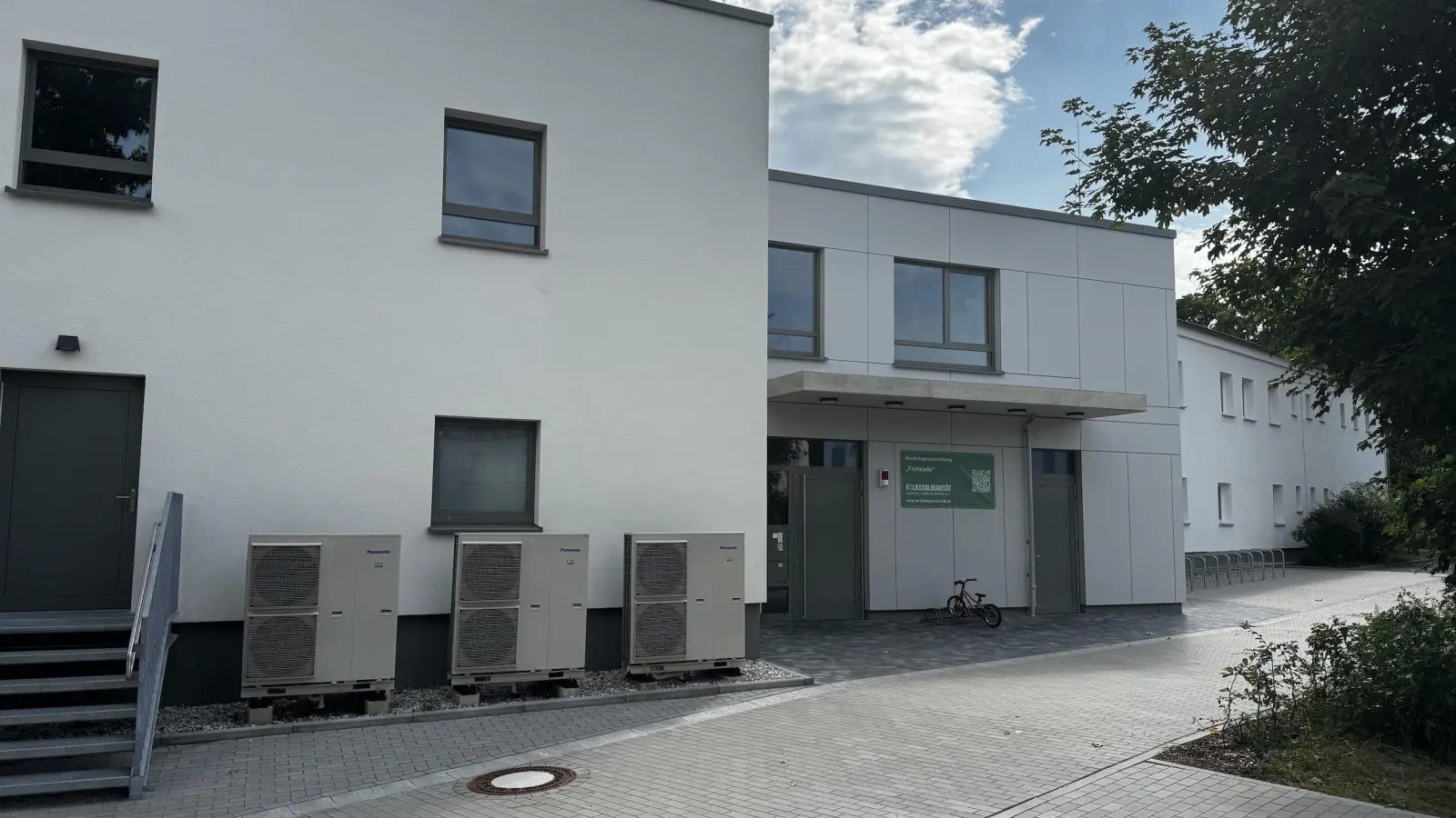 Die Kita Flohkiste wurde mit dem ehemaligen Bowlingdschungel verbunden. (Foto: Daniel Große)