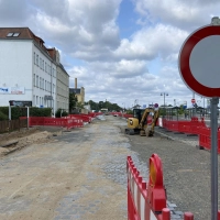 Weststraße: Arbeiten dauern drei Wochen länger (Foto: taucha-kompakt.de)
