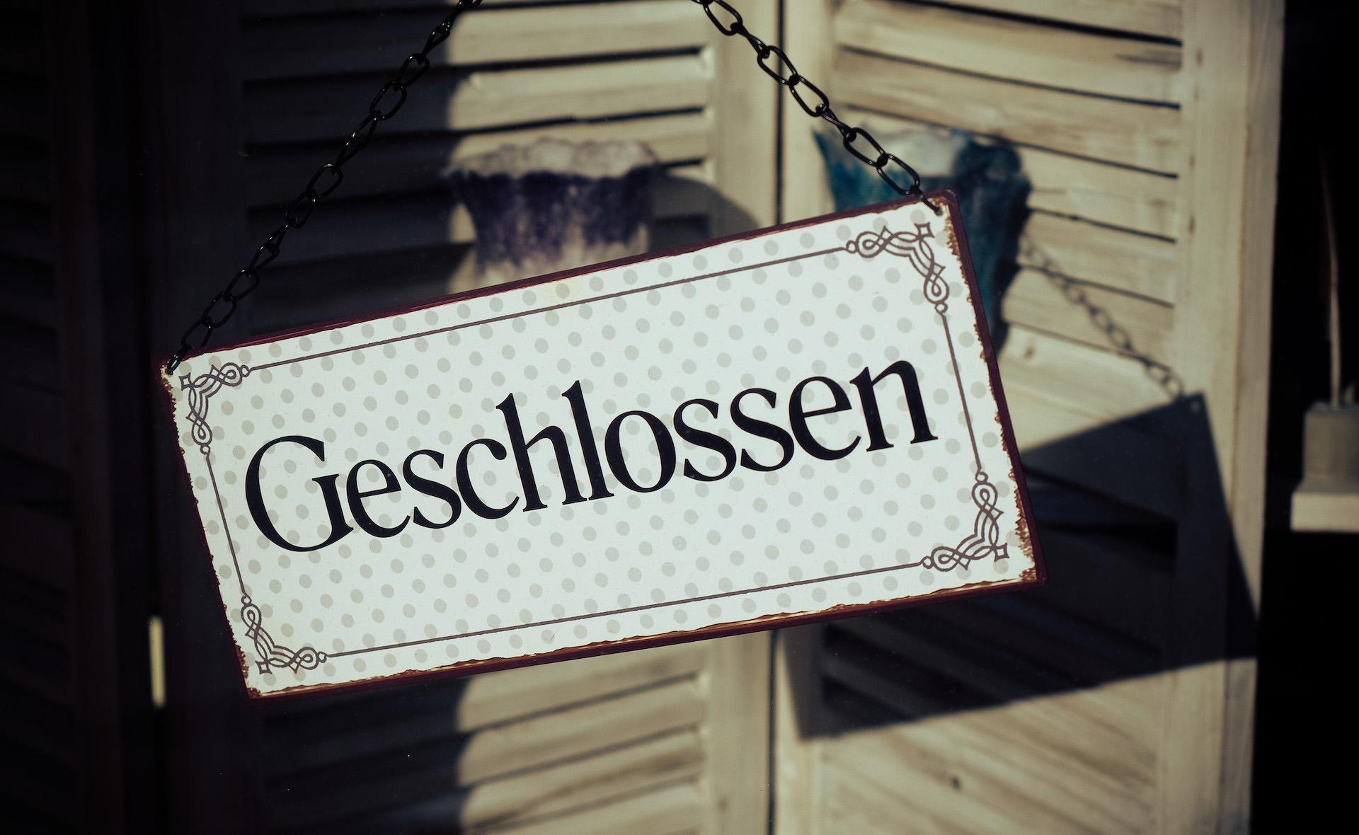 Symbolfoto: rozla <a href="http://www.flickr.com/photos/38942485@N05/32424225276"> Geschlossen</a> via <a href="http://photopin.com"> photopin</a> <a href="https://creativecommons.org/licenses/by-nc/2.0/"> (Lizenz)</a> (Foto: taucha-kompakt.de)