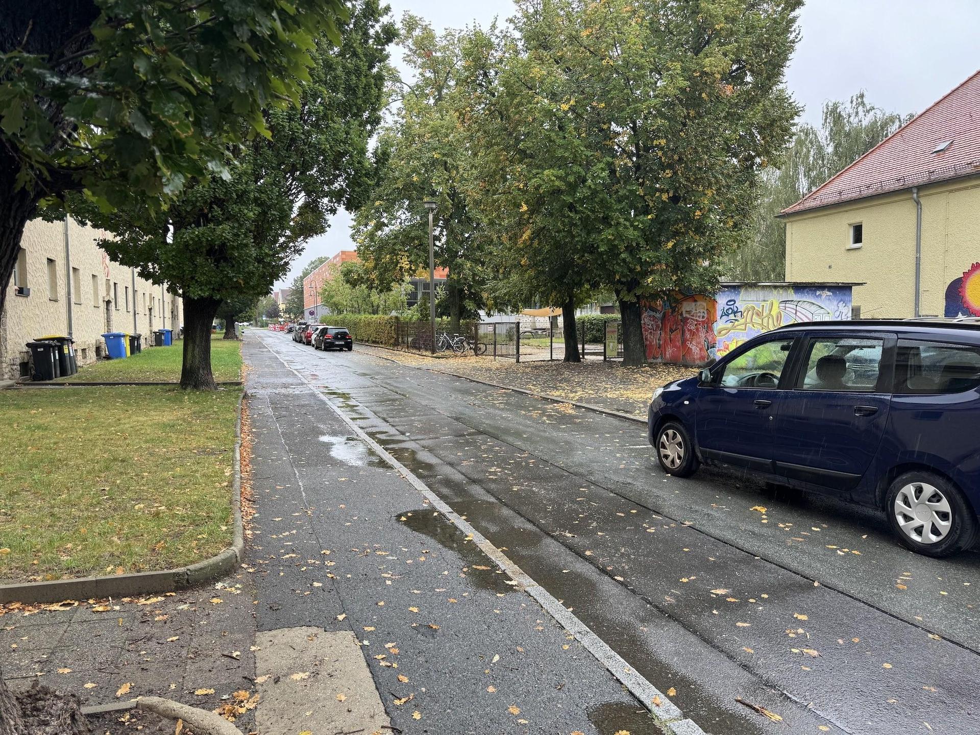Die Ferdinand-Lassalle-Straße wird bis Ende des Jahres saniert. (Foto: Daniel Große)