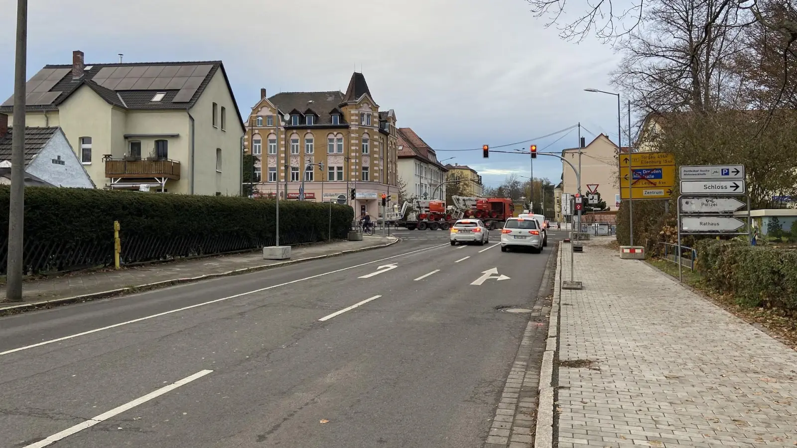 Bauarbeiten: Kleines Stück der Sommerfelder Straße ab Mittwoch gesperrt (Foto: taucha-kompakt.de)