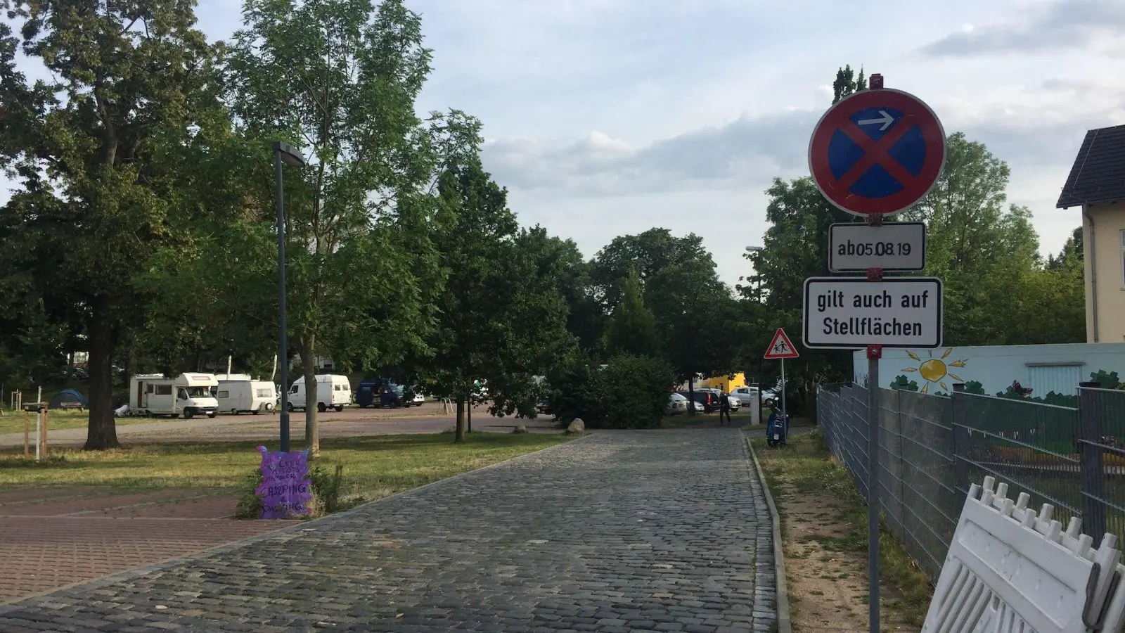 Ab heute droht Parkplatznot in Taucha (Foto: taucha-kompakt.de)