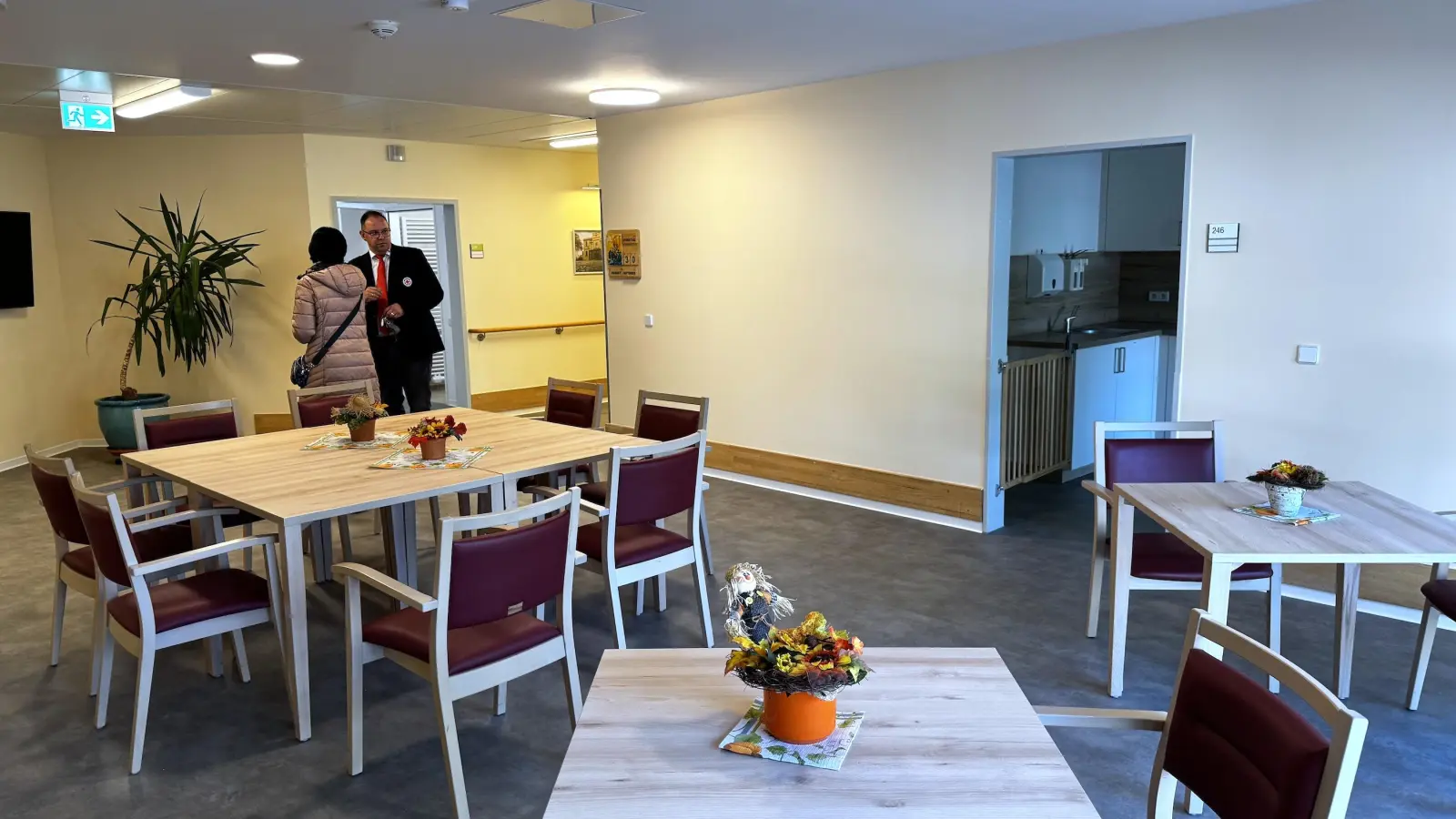 Ein neuer Aufenthaltsbereich entstand. (Foto: Daniel Große)