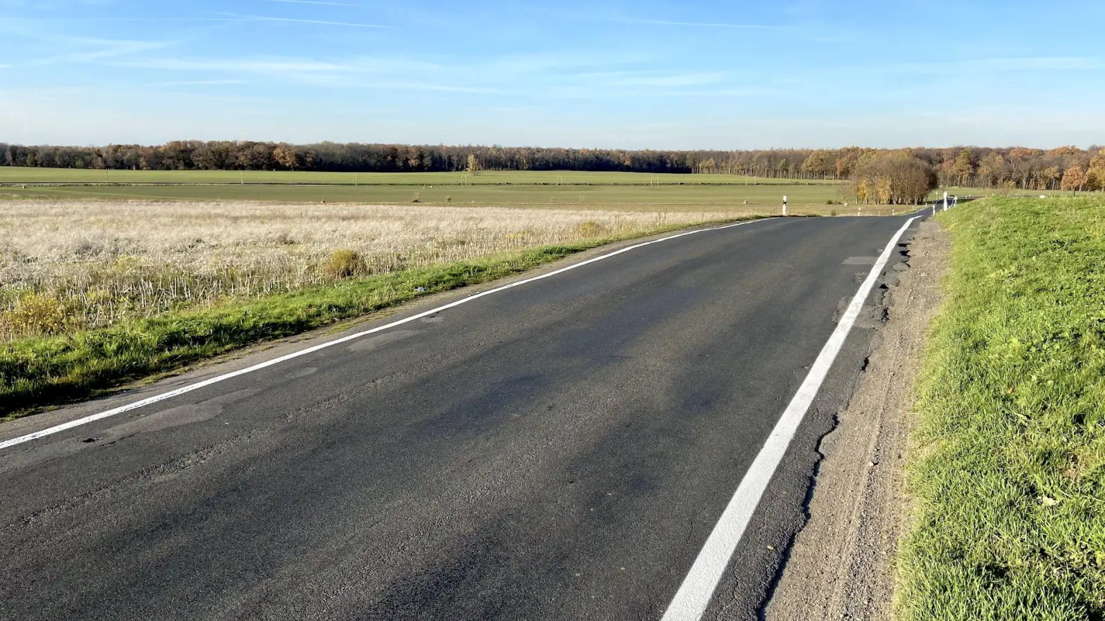 Kreisstraße K7422 nach Pönitz: Chancen auf Sanierung steigen (Foto: taucha-kompakt.de)