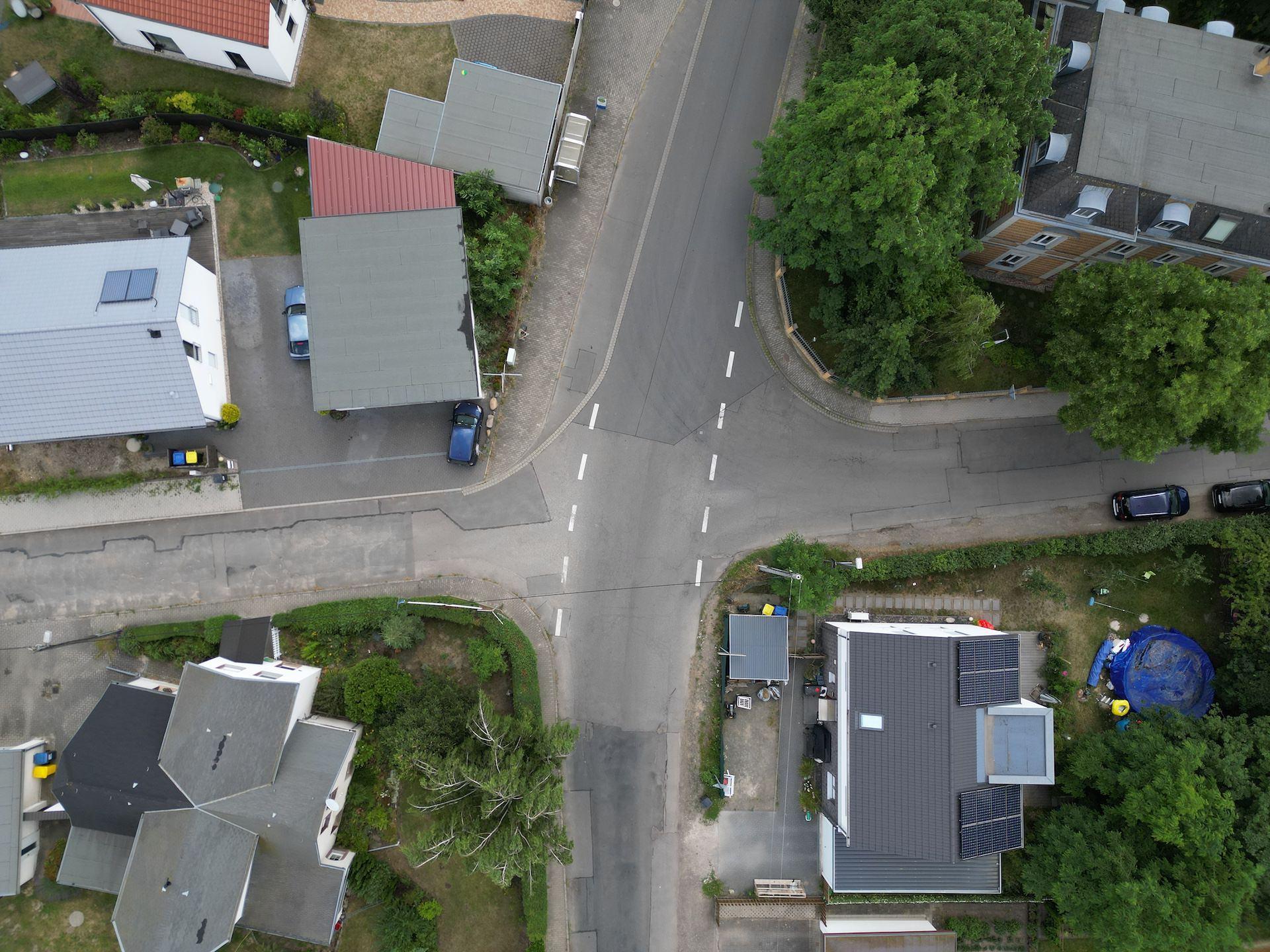 Die Kreuzung in Merkwitz wird umgebaut. (Foto: taucha-kompakt.de)