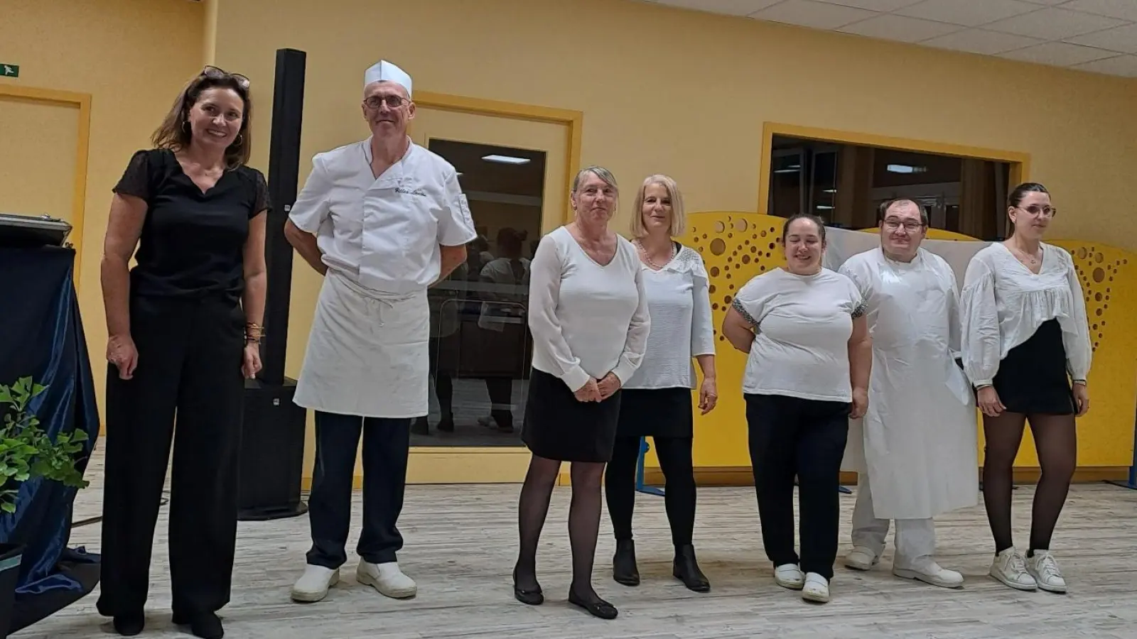 Das Küchenteam (Foto: Freundeskreis Taucha-Chadrac/Espaly e.V.)