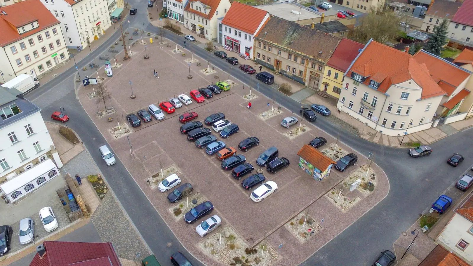 Freies WLAN: Tauchas Marktplatz wird Hotspot (Foto: taucha-kompakt.de)