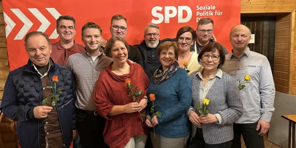 Kreistagswahl 2024: Einige der Nominierten für die SPD. (Foto: SPD Nordsachsen)
