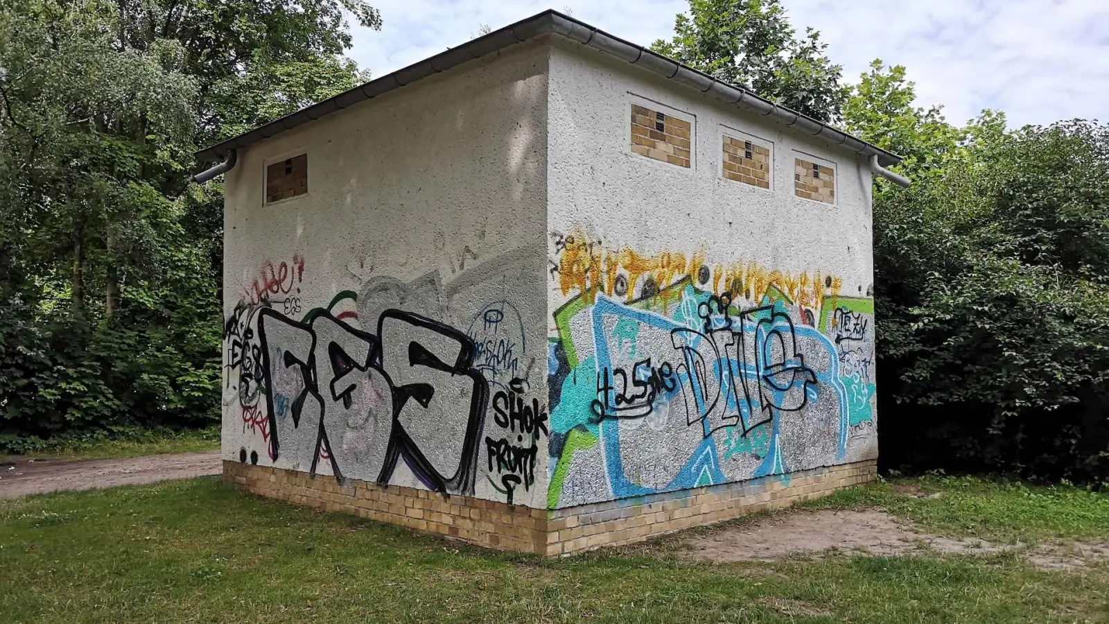 Am Montag: Graffiti-Workshop am Lindnerplatz (Foto: taucha-kompakt.de)