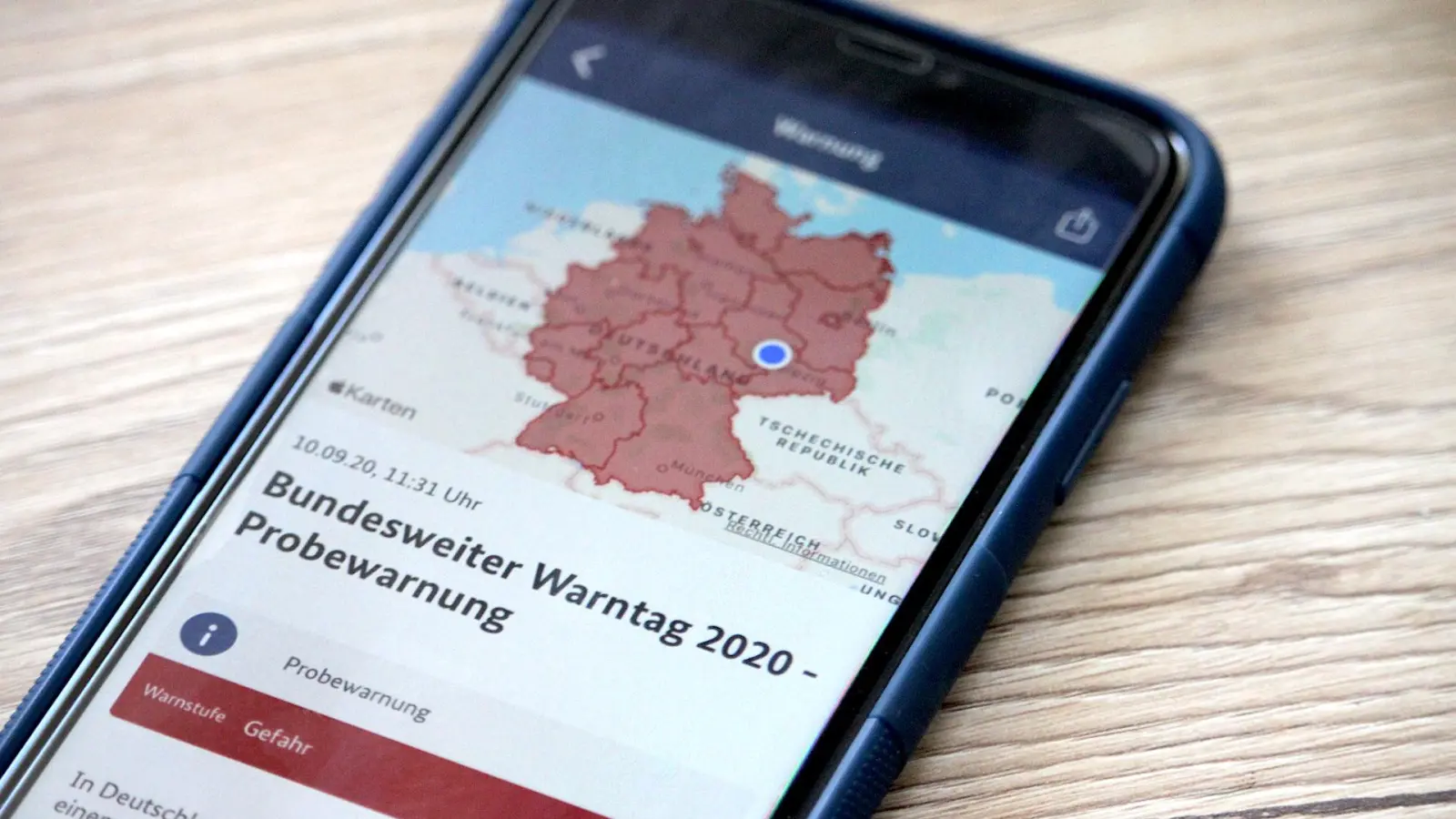 Bundesweiter Warntag: NINA-App warnt zu spät (Foto: taucha-kompakt.de)