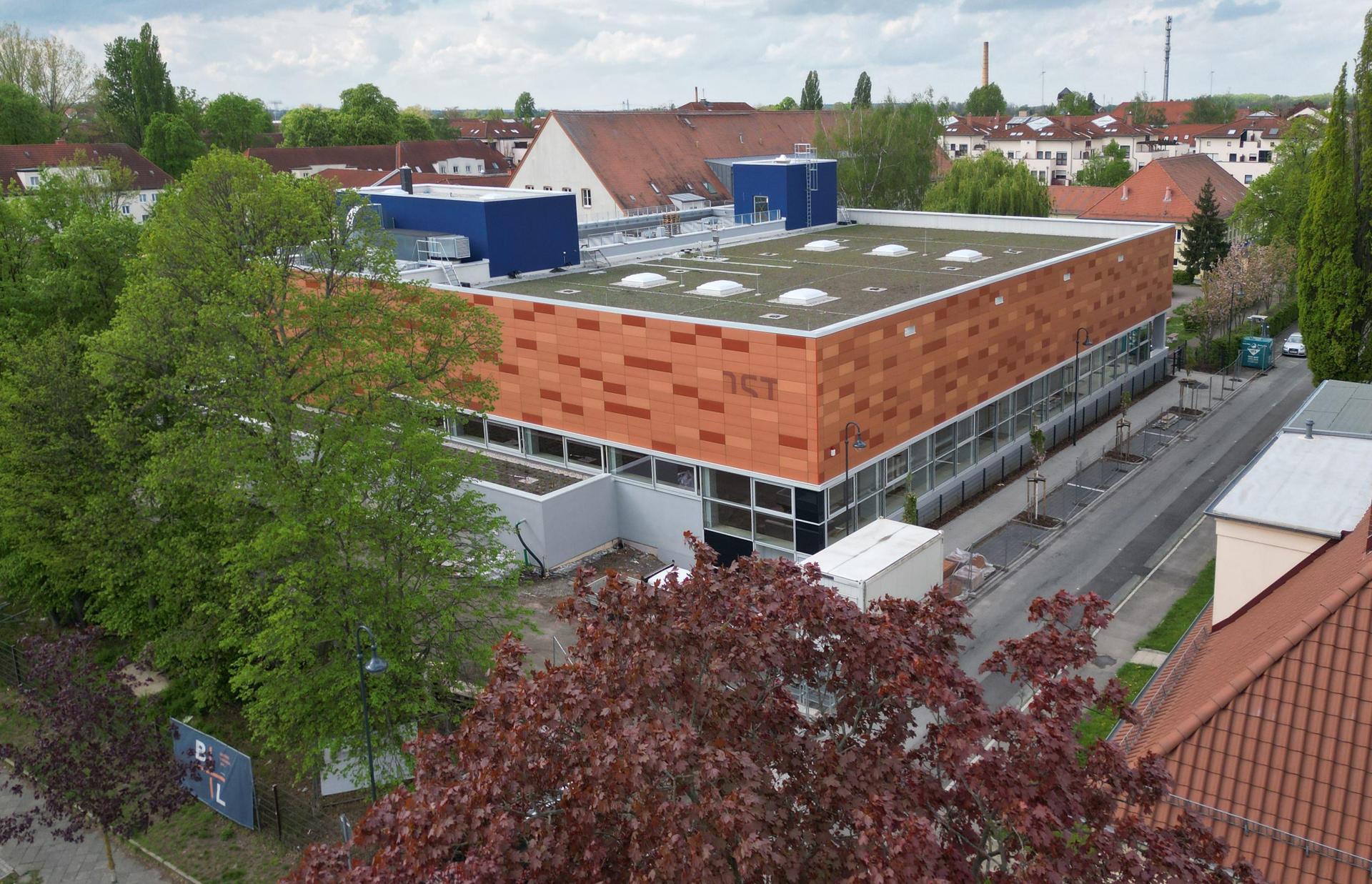 Die neue „Klebendorfer Sporthalle” (Foto: Daniel Große)