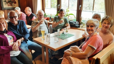 Treffen auf halber Strecke: Freunde aus Taucha und Chadrac/Espaly im Schwarzwald (Foto: taucha-kompakt.de)
