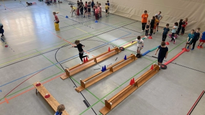 „Gemischter Obstsalat”: Schulsporttag in der Grundschule Am Park (Foto: taucha-kompakt.de)