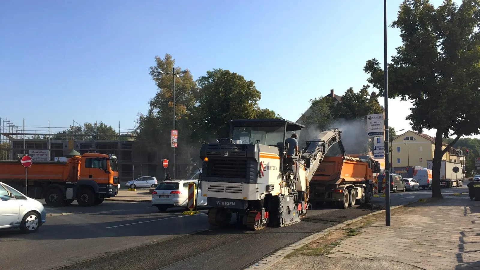 Sonne, Baustellen, Tauchscher: Taucha steht heißes Wochenende bevor (Foto: taucha-kompakt.de)