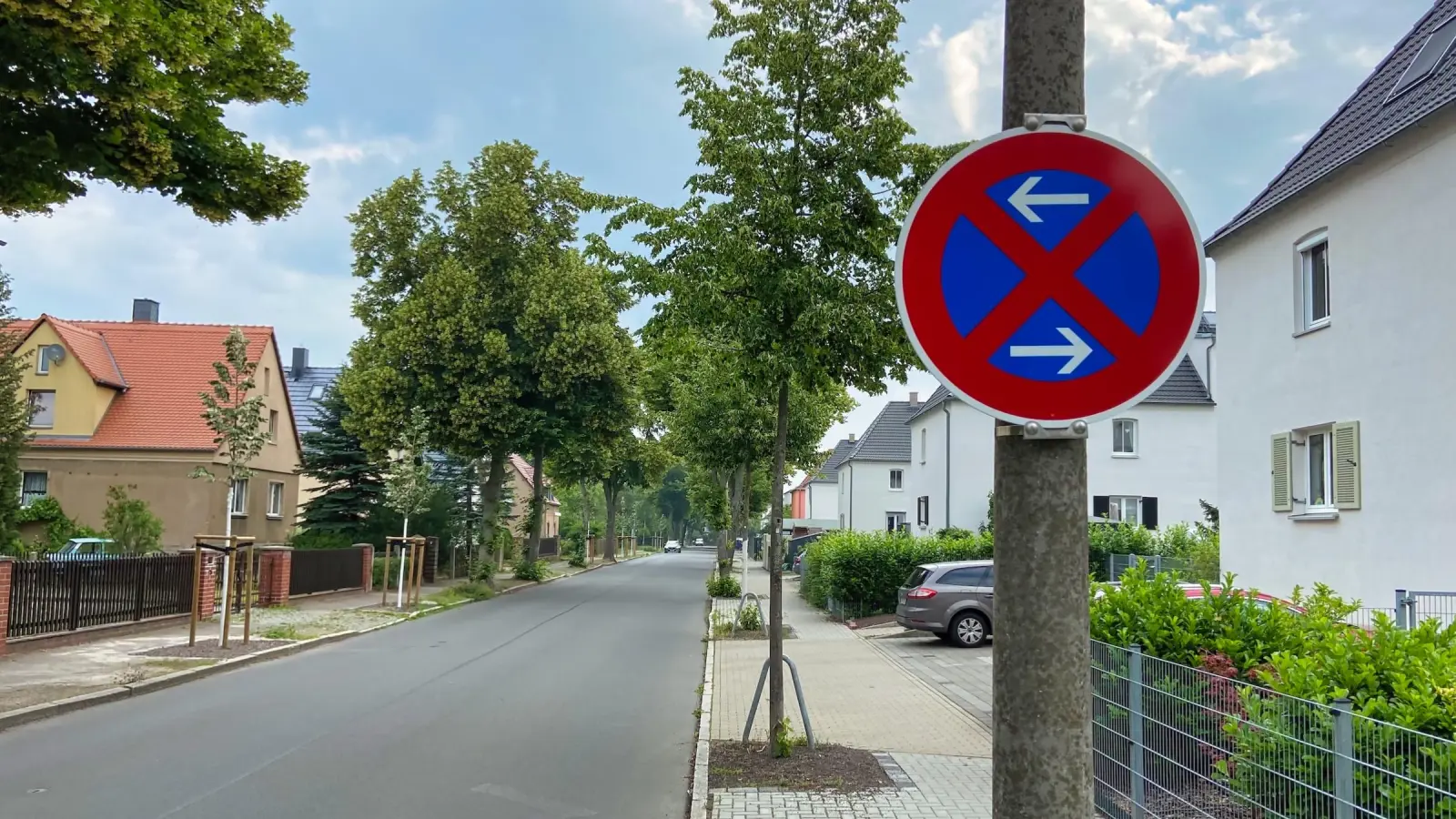 Erzberger: Halteverbot wird zu Parkverbot, Eilenburger wird von B87 entkoppelt (Foto: taucha-kompakt.de)