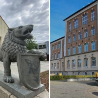 Oberschule Taucha (links) und Geschwister-Scholl-Gymnasium Taucha. Foto: Daniel Große (Foto: taucha-kompakt.de)
