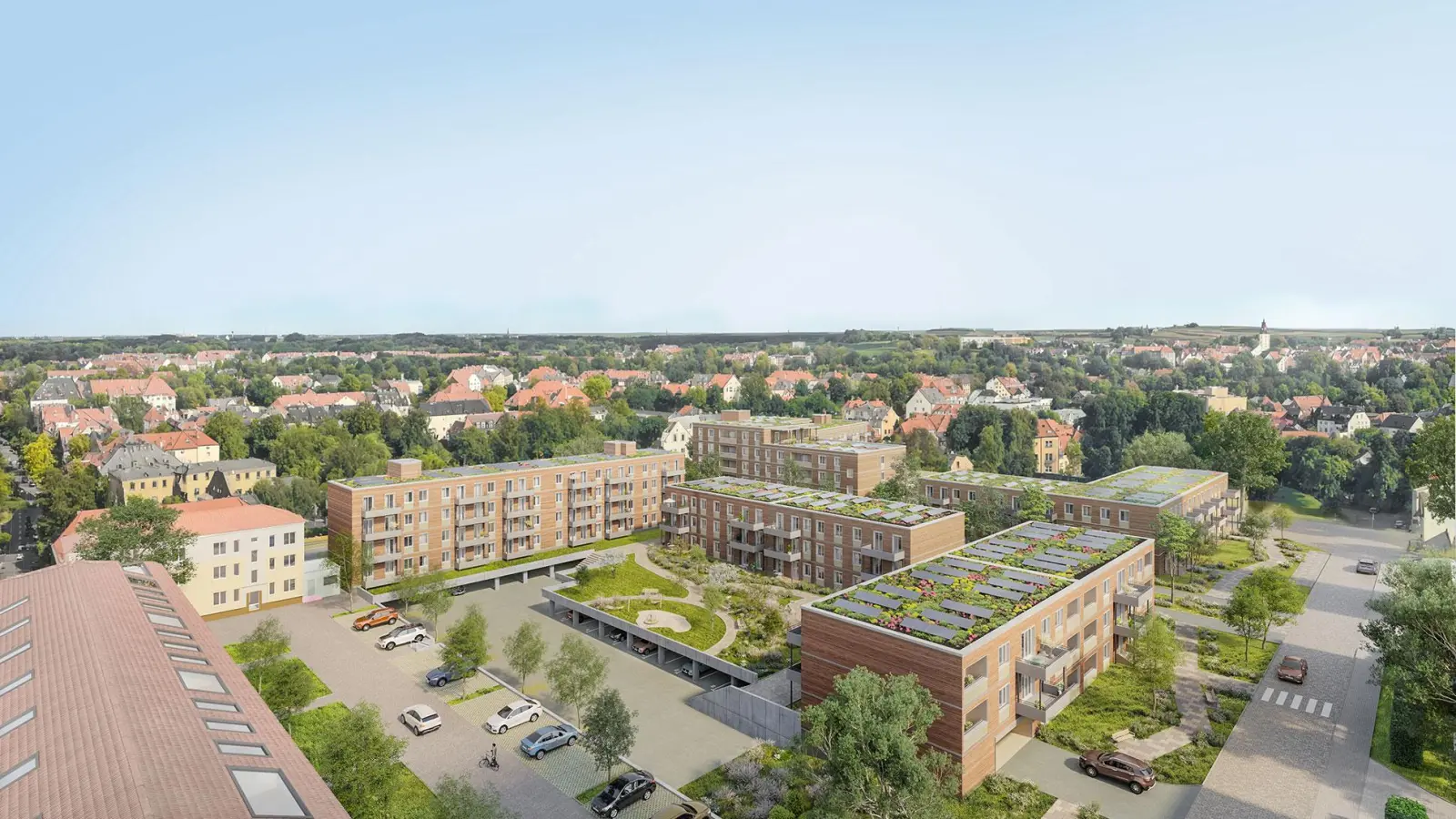 So stellt sich Investor WINCON Immobilien den Bogumilspark nach der Fertigstellung vor. (Foto: WINCON Immobilien)
