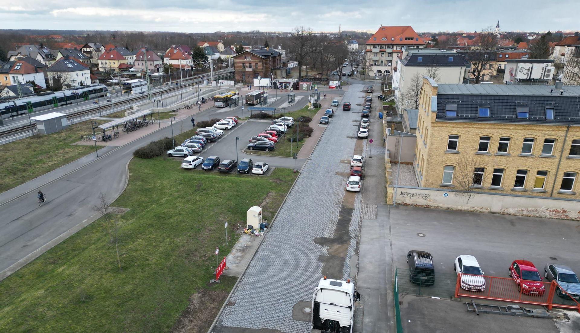 Die Weststraße wird grundhaft saniert. (Foto: taucha-kompakt.de)