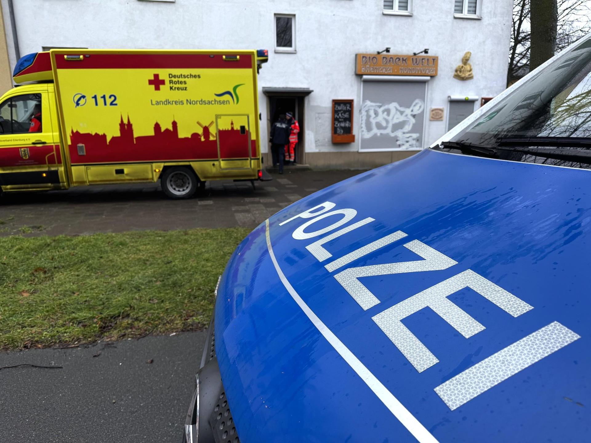 Rettungseinsatz in Taucha (Foto: Daniel Große)
