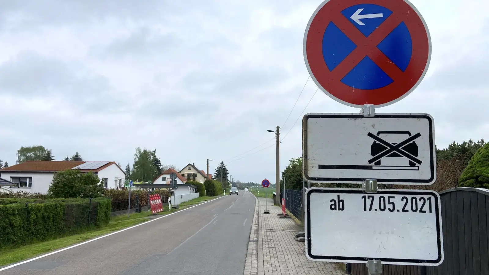 Kriekauer Straße in Plösitz kommende Woche gesperrt (Foto: taucha-kompakt.de)
