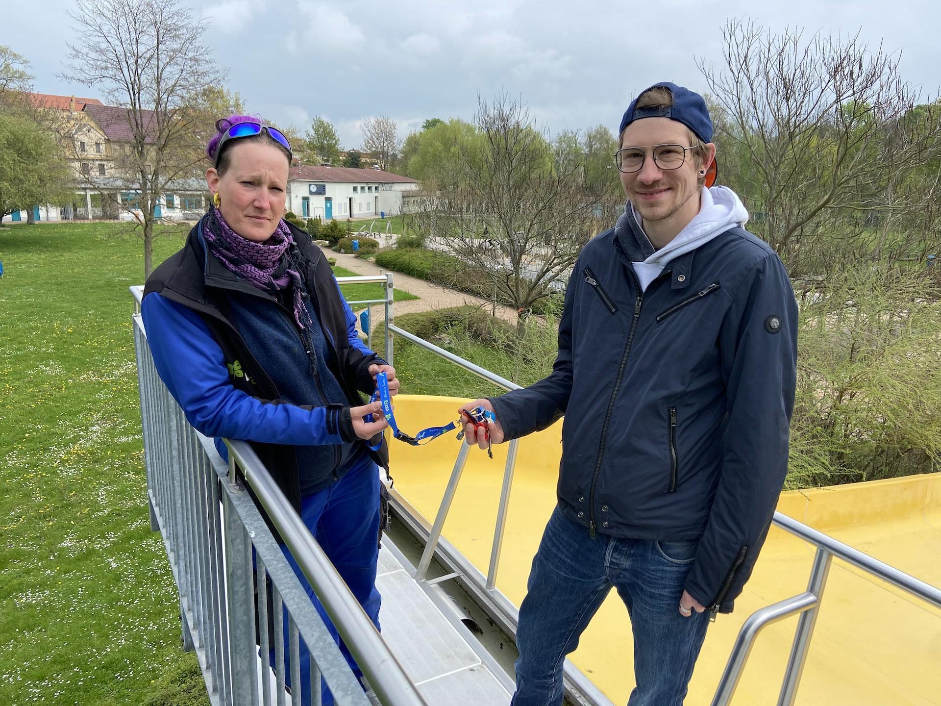 PartheBad: Saisonstart 5. Juni, Imbiss öffnet heute (Foto: taucha-kompakt.de)