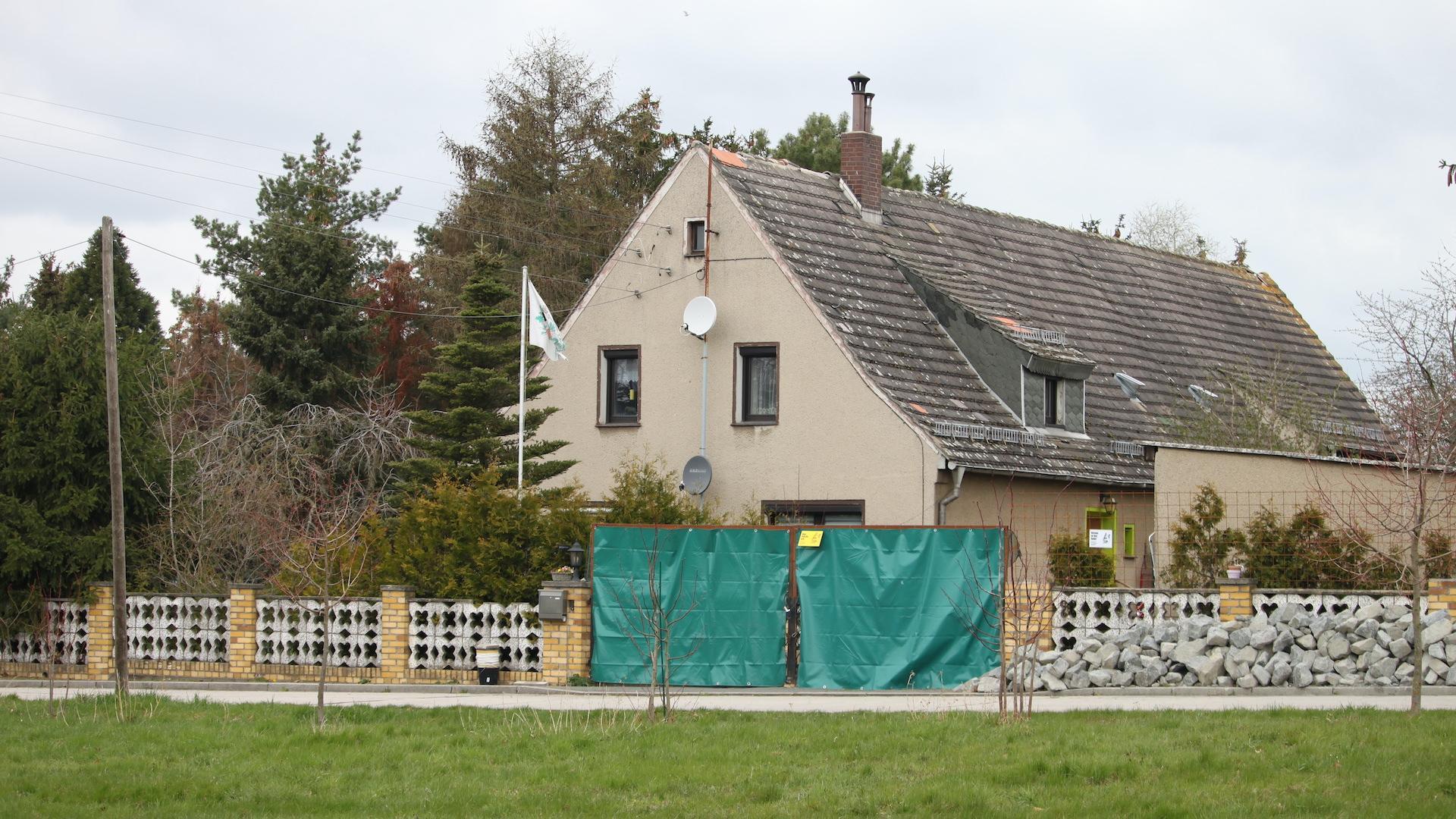 Auf diesem Grundstück lebten die drei Kangals bislang. (Foto: taucha-kompakt.de)