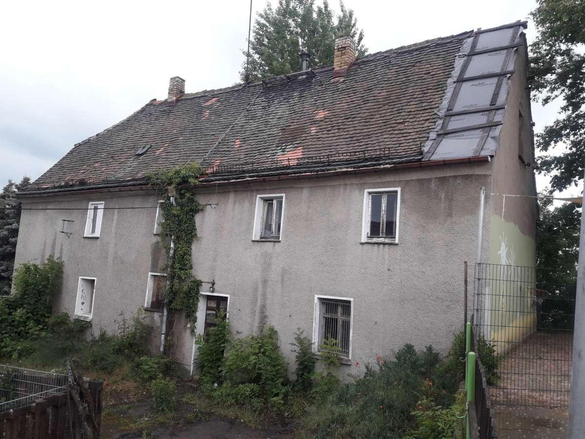 Altes Gemeindeamt Pönitz wird abgerissen, Ortsmitte aufgewertet (Foto: taucha-kompakt.de)