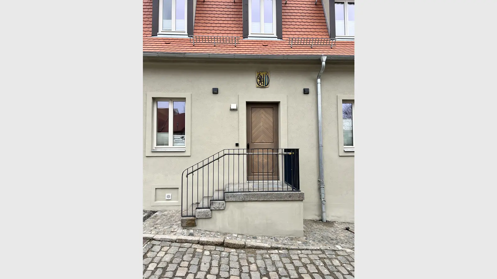 Der Eingangsbereich nach der Sanierung. (Foto: Hubert Beyer)