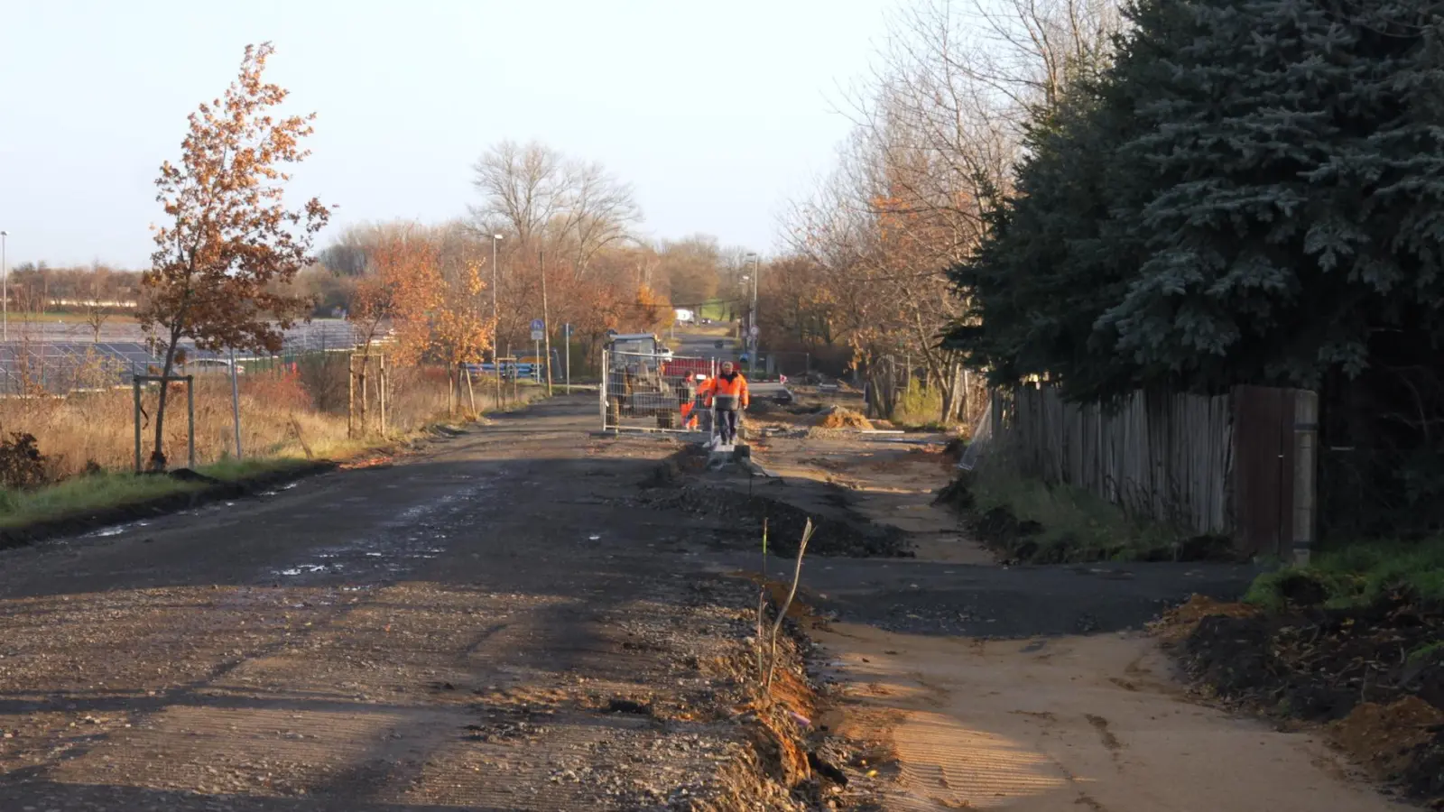 Fertigstellung verzögert sich: Eilenburger Straße muss grundhaft ausgebaut werden (Foto: taucha-kompakt.de)