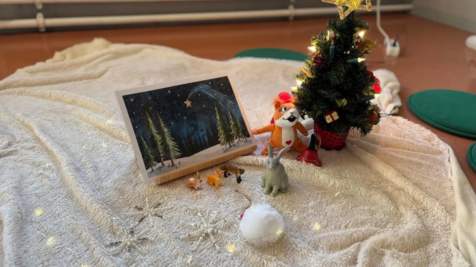 In der Kita Koboldkiste wurde vorgelesen und gebastelt. (Foto: privat)