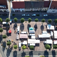 Der Marktplatz in Taucha soll neu gepflastert werden. (Foto: taucha-kompakt.de)