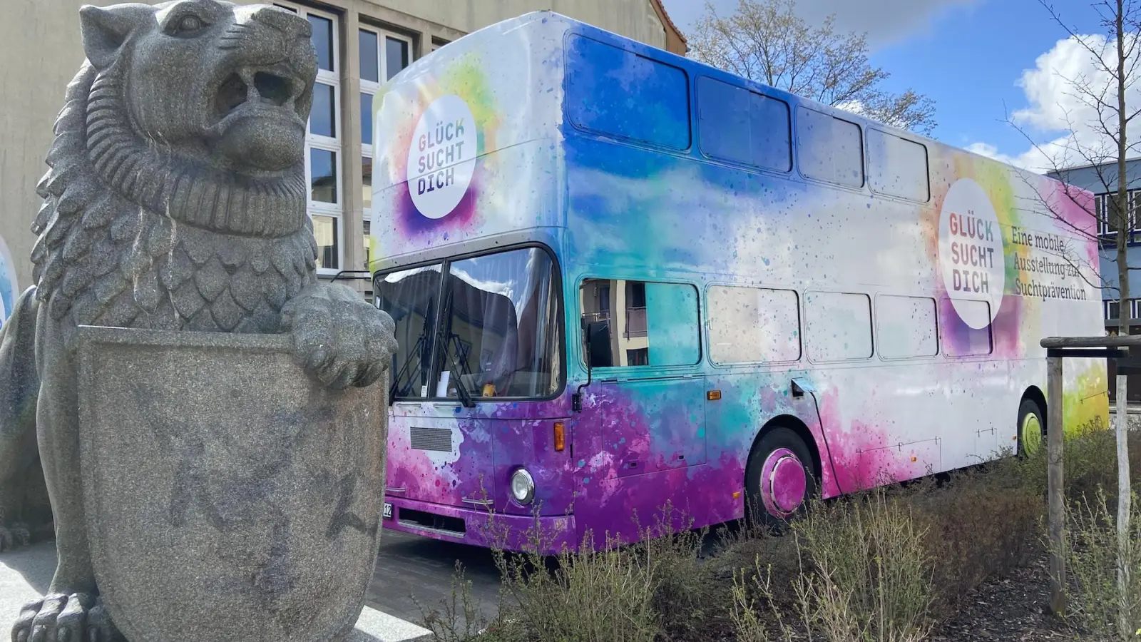 Glück Sucht Dich – der Aktionsbus macht diese Woche Station in Taucha. (Foto: taucha-kompakt.de)