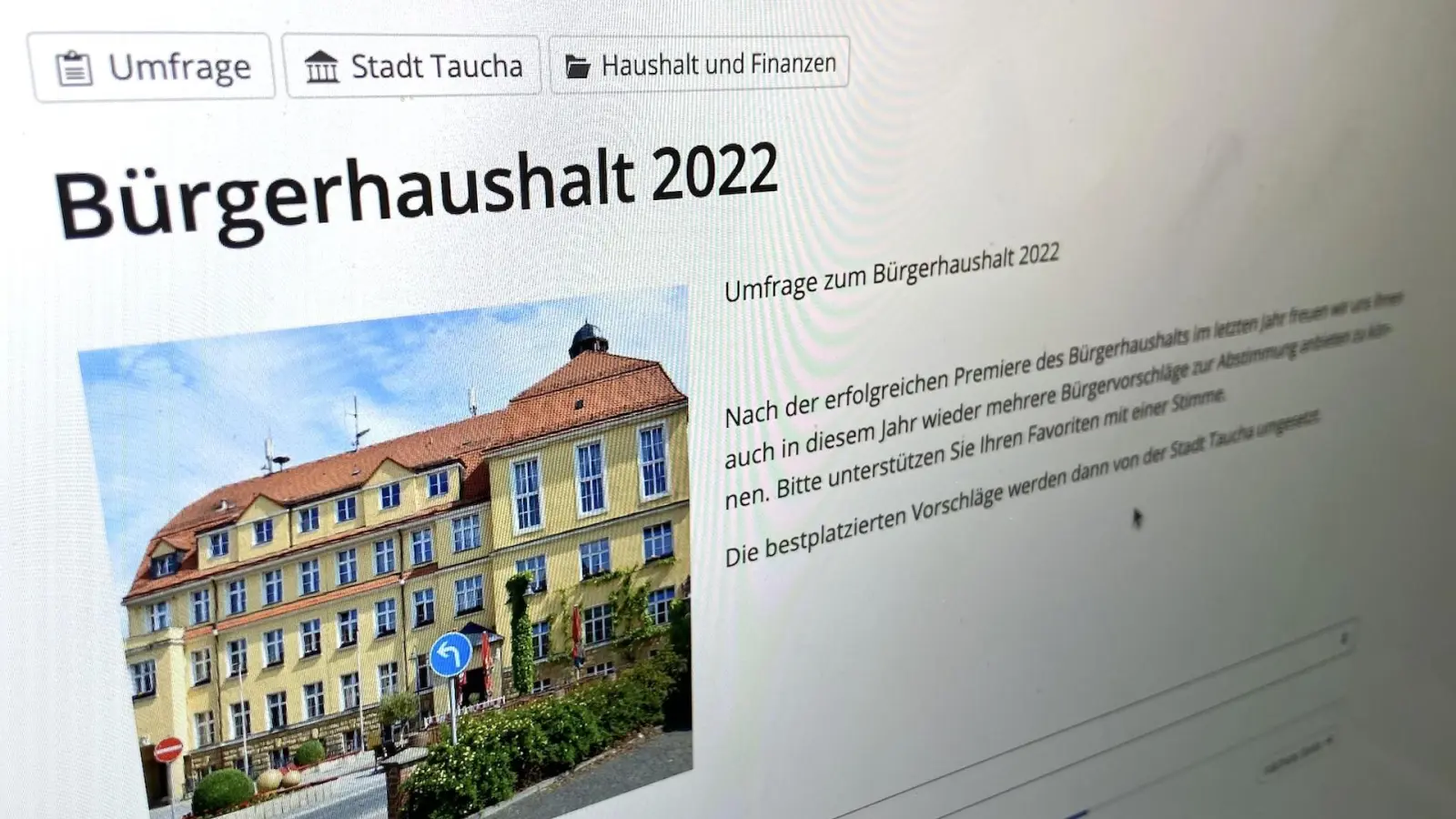 Stadtratssitzung im September: Das sind heute die Themen (Foto: taucha-kompakt.de)