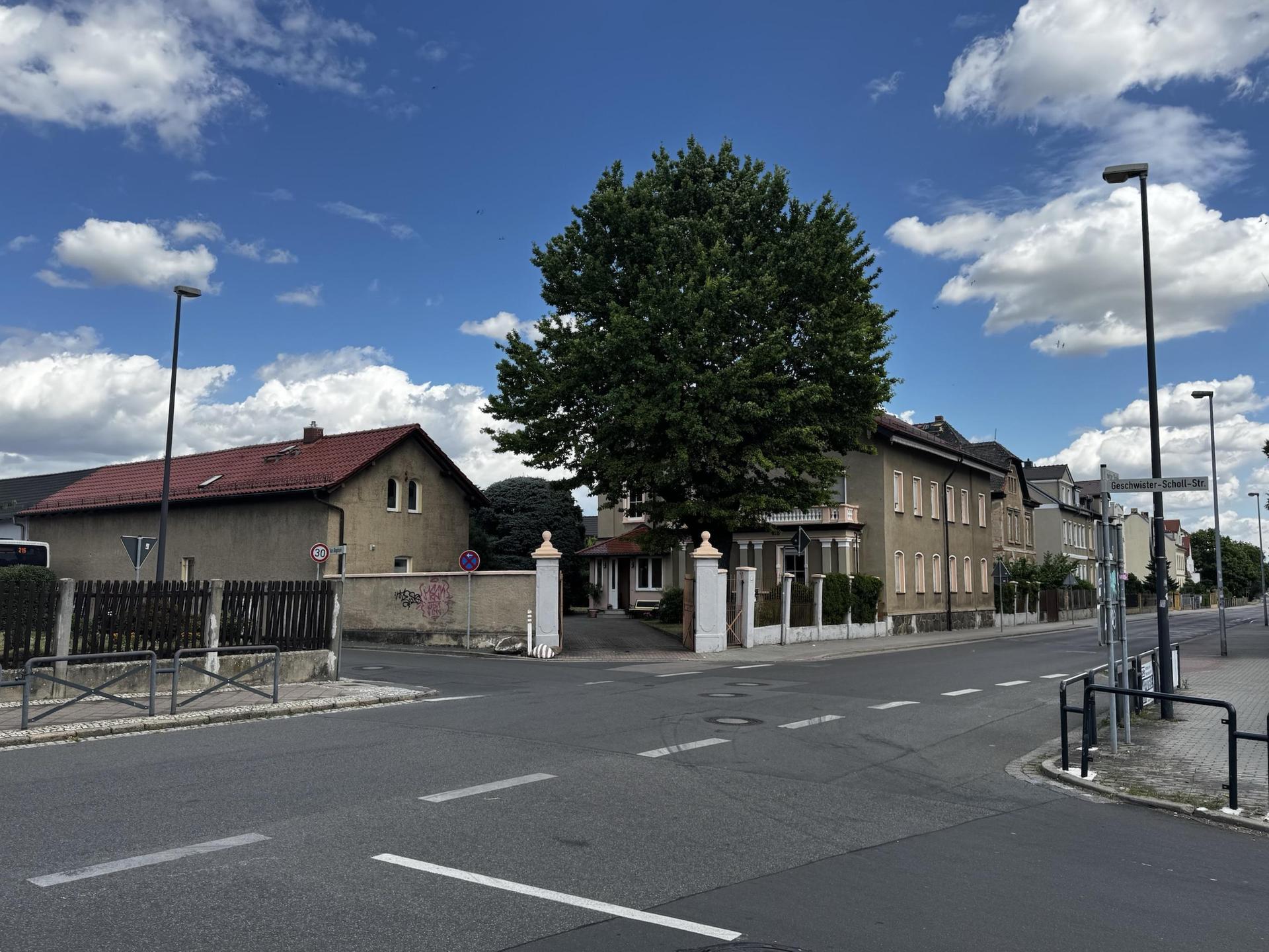 Der Kreuzungsbereich Am Dingstuhl / Dewitzer- / Geschwister-Scholl-Straße wird ab 30. Juni saniert. (Foto: Daniel Große)